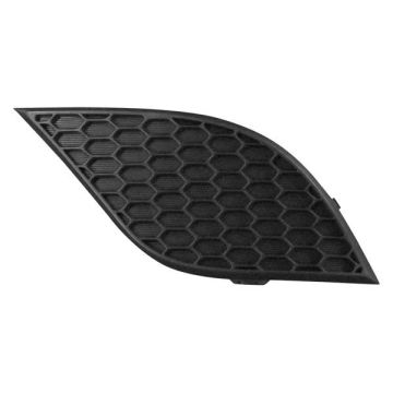 Bumper Insert Front Left Tow Hook Opening Cover Honeycomb Black for Jeep Grand Cherokee Summit 2014-2016
