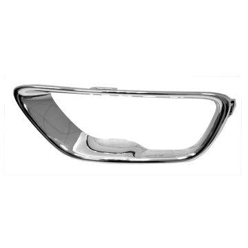 Bumper Insert Front Left w/o Limited X Pkg w/o Silver Trim Fog Lamp Opening Trim Ring for Jeep Grand Cherokee Grand Cherokee WK