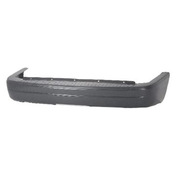 Bumper Cover Rear Smooth w/Smooth Step Pad Primed CAPA for Dodge Durango 2004-2006