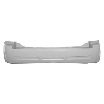 Bumper Cover Rear w/o Chrome Insert w/o Trailer Hitch w/o Parking Aid Primed for Jeep Grand Cherokee Laredo 2005-2010