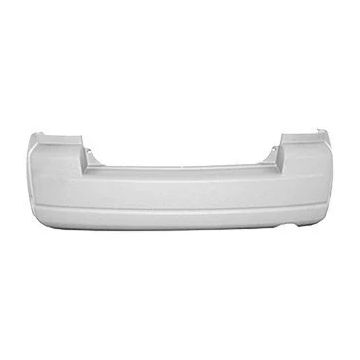 Bumper Cover Rear w/Chrome Exhaust Tip Primed for Dodge Caliber 2007-2012