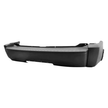 Bumper Cover Rear w/Trailer Hitch Black for Dodge Nitro 2007-2009