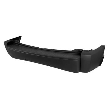 Bumper Cover Rear w/o Trailer Hitch Black for Dodge Nitro 2007-2009