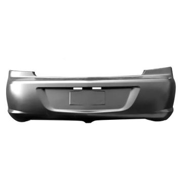 Bumper Cover Rear Single Exhaust w/o Tow Hook Primed for Chrysler Sebring Sedan 2007-2010
