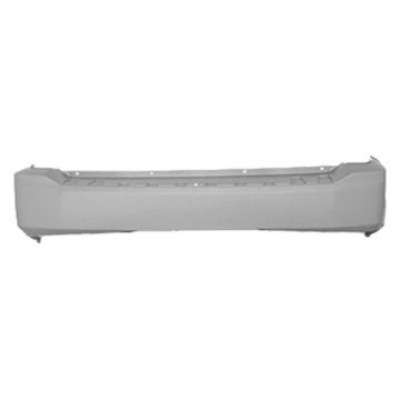Bumper Cover Rear w/o Park Sensor w/Trailer Hitch Primed for Jeep Liberty 2008-2012