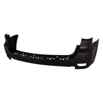 Bumper Cover Rear w/o Blind Spot Detection w/o Parking Sensor Primed CAPA for Jeep Grand Cherokee Grand Cherokee WK