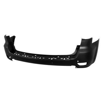 Bumper Cover Rear w/Parking Sensor w/o Blind Spot Detection w/o Chrome Trim Primed for Jeep Grand Cherokee 2011-2015