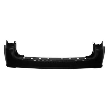 Bumper Cover Rear w/o Parking Sensors w/o Blind Spot Sensor Primed for Dodge Grand Caravan 2011-2020