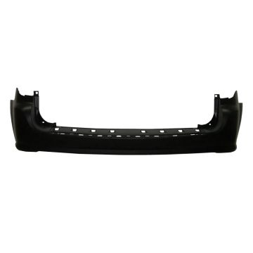 Bumper Cover Rear w/o Parking Sensors w/o Blind Spot Sensor Primed CAPA for Dodge Grand Caravan 2011-2020