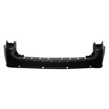 Bumper Cover Rear w/Parking Sensors w/Blind Spot Sensor Primed for Dodge Grand Caravan 2011-2020
