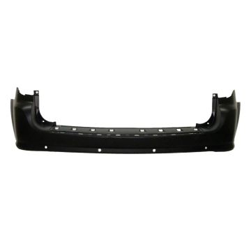 Bumper Cover Rear w/Parking Sensors w/Blind Spot Sensor Primed CAPA for Dodge Grand Caravan 2011-2020