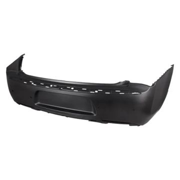Bumper Cover Rear Standard Model w/Park Assist System Primed CAPA for Chrysler 300 2015-2022