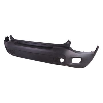 Bumper Cover Rear w/o Parking Sensor Type 1 Textured for Jeep Renegade Sport Latitude North Altitude Limited Upland 2015-2020