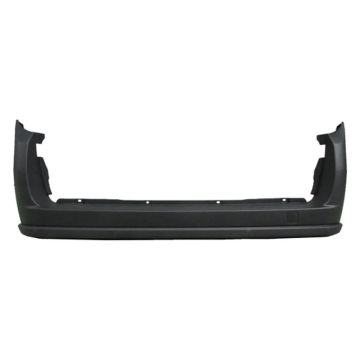 Bumper Cover Rear w/o Parking Sensors Textured CAPA for Ram ProMaster City Tradesman ST 2015-2022