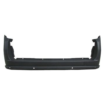 Bumper Cover Rear w/Parking Sensors Textured CAPA for Ram ProMaster City Tradesman ST 2015-2022