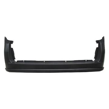 Bumper Cover Rear w/o Parking Sensors Primed CAPA for Ram ProMaster City SLT Tradesman Tradesman SLT 2015-2022
