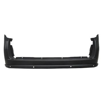 Bumper Cover Rear w/Parking Sensors Primed CAPA for Ram ProMaster City SLT Tradesman Tradesman SLT 2015-2022