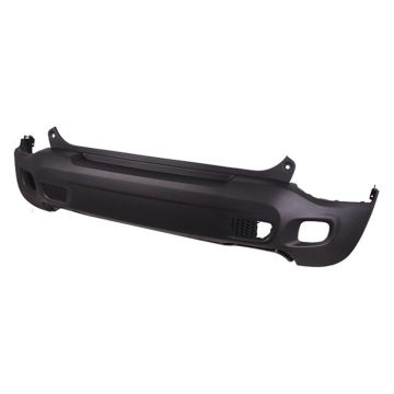 Bumper Cover Rear w/o Parking Sensor Type 2 Textured for Jeep Renegade Limited 2015-2020