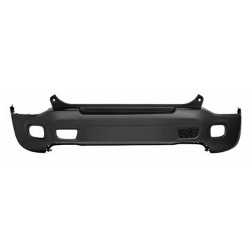 Bumper Cover Rear w/o Towing Hitch Textured for Jeep Renegade Trailhawk 2015-2020