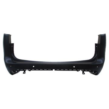 Bumper Cover Rear 2 Pcs Cover w/o Parallel Park w/Park Assist w/o BLIS Primed for Chrysler Pacifica 2017-2023