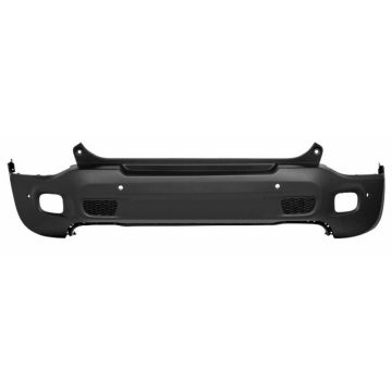 Bumper Cover Rear w/o BLIS w/Parking Sensor Textured for Jeep Renegade Limited Latitude North 2015-2018