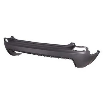 Bumper Cover Rear w/o Advanced Park Assist w/o Park Assist Primed for Jeep Cherokee Limited Sport Latitude North Overland Altitude High Altitude Latitude Plus X Latitude Lux Upland 80th Anniversary Altitude Lux 2019-2023
