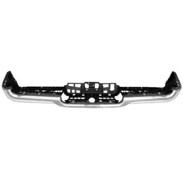 Bumper Face Bar Rear Single Exhaust Chrome for Ram 1500 Limited Laramie Sport Big Horn Lone Star SLT SXT Tradesman Laramie Longhorn HFE Longhorn Laramie Sport ST Hemi Sport Special Service TRX Limited Longhorn TRX Launch Edition Big Horn OffRoad 2019-2024