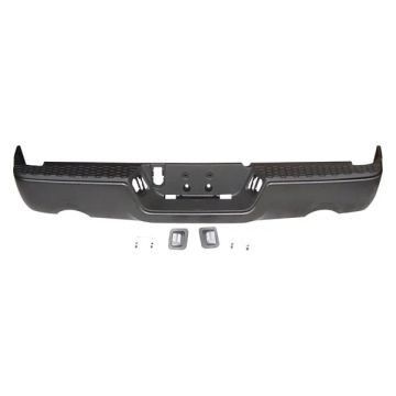 Bumper Assembly Rear w/Dual Exhaust w/o Parking Sensor w/Licence Lamps for Dodge Ram 1500 Ram 1500 1500 Classic