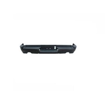 Bumper Assembly Rear Dual Exhaust w/o Adv Park w/o Parking Sensor w/o Lamps Black for Ram 1500 Rebel 2019-2024