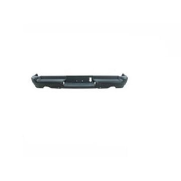 Bumper Assembly Rear Dual Exhaust w/o Adv Park w/Parking Sensor w/o Lamps Black for Ram 1500 Rebel 2019-2024