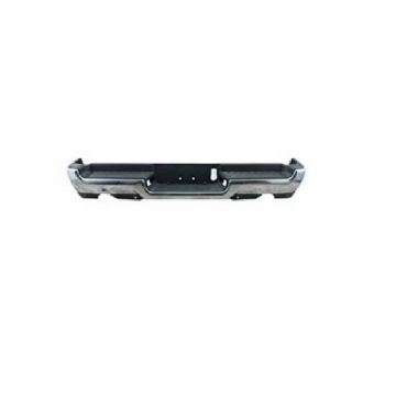 Bumper Assembly Rear Dual Exhaust w/Adv Park w/Park w/o Lamps Chrome for Ram 1500 2019-2024