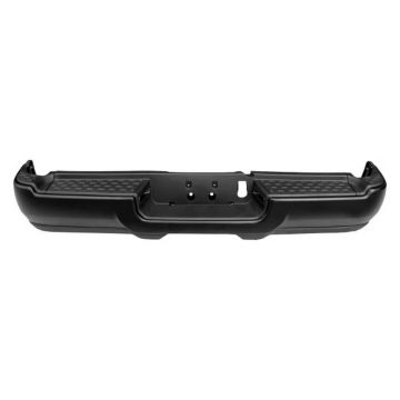 Bumper Assembly Rear w/o Park Assist w/o Rear Fog Lamps Black for Ram 2500 Power Wagon HD Power Wagon 2019-2024
