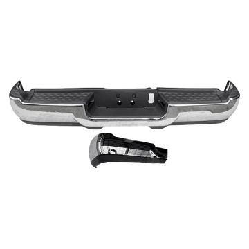 Bumper Assembly Rear w/o Park Assist w/o Rear Fog Lamps Chrome for Ram 2500 3500