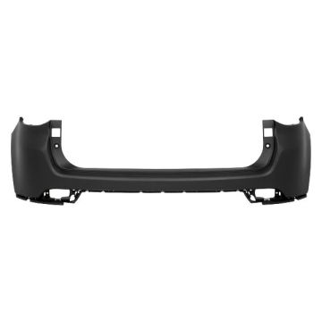 Bumper Cover Rear Upper w/o Park Assist Sensors w/o Blind Spot Sensor Primed for Jeep Compass 2017-2025