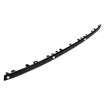 Bumper Impact Strip Rear w/o Chrome Insert w/o Parking Aid Black for Jeep Grand Cherokee 2007-2010
