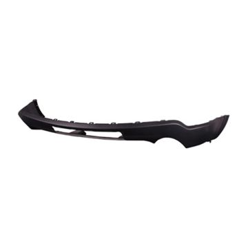 Bumper Valance / Grille Kit Rear Panel Pane Single Exhaust w/Towing Pkg Textured Black for Jeep Grand Cherokee Grand Cherokee WK