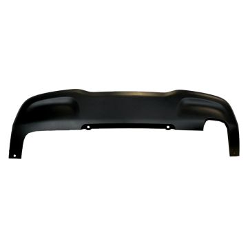 Bumper Valance / Grille Kit Rear w/o Chrome Exhaust Tips w/o Towing Hitch Panel for Jeep Compass Limited Sport Latitude North Trailhawk 2017-2022