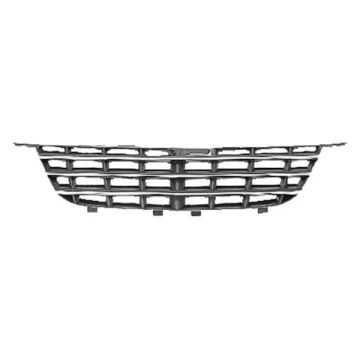 Grille Assembly Silver-Black w/Chrome Molding for Chrysler Sebring Sedan Convertible 2007-2010