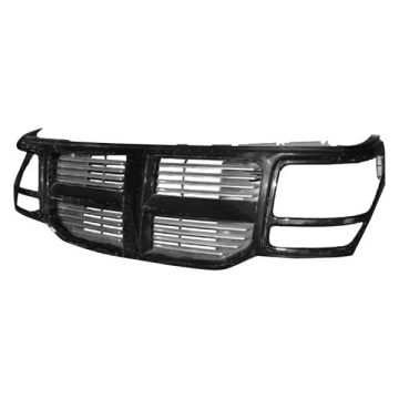 Grille Assembly Black for Dodge Nitro 2007-2008