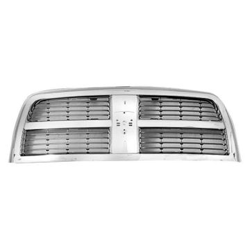 Grille Assembly Chrome/Black for Dodge Ram 2500 Ram 3500 Ram 2500 3500