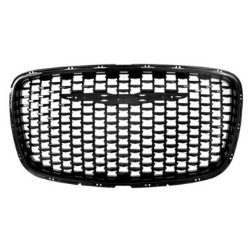 Grille Assembly Black Chrome for Chrysler 300 2015-2023