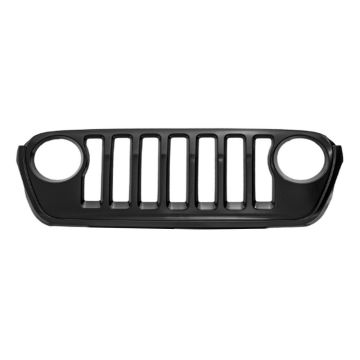 Grille Assembly w/o Chrome Trim Body Color Grille for Jeep Wrangler 2018-2023