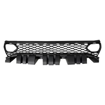 Grille Assembly w/Grille Intake Bezels Black w/Chrome Surround for Dodge Charger Scat Pack SRT Hellcat 2019-2023