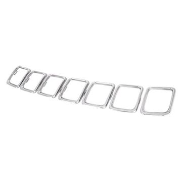 Grille Molding Trim Rings Chrome for Jeep Compass 2017-2021