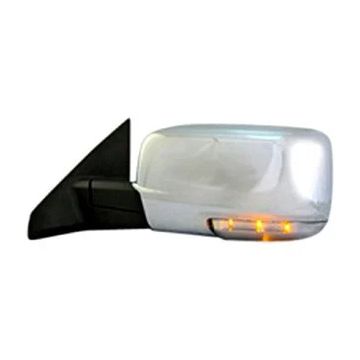 Door Mirror Assembly Left Heated Non-Folding w/Signal Indicator w/Puddle Lamp w/Memory for Dodge Ram 1500 2009