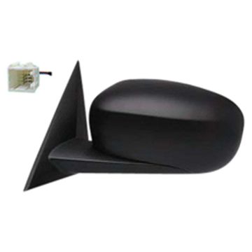 Door Mirror Assembly Left Power w/o Heat Non-Folding Textured Black for Dodge Charger 2006-2010