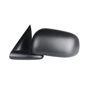 Door Mirror Assembly Left Manual Folding Black for Dodge Dakota 2005-2010