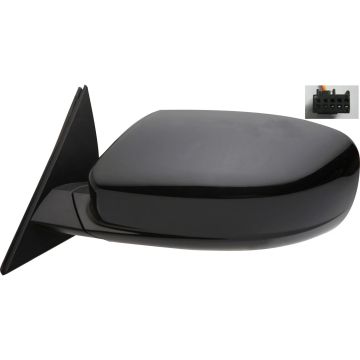 Door Mirror Assembly Left Power w/o Auto Dimming w/o Signal Lamp for Dodge Charger 2011-2015