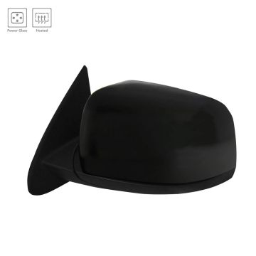 Door Mirror Assembly Left Power Heated w/o Blind Spot Detection w/o Auto Dimming for Dodge Durango 2011-2017