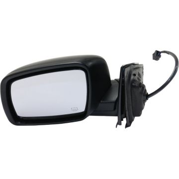 Door Mirror Assembly Left Power Heated Textured Black for Dodge Journey 2016-2020
